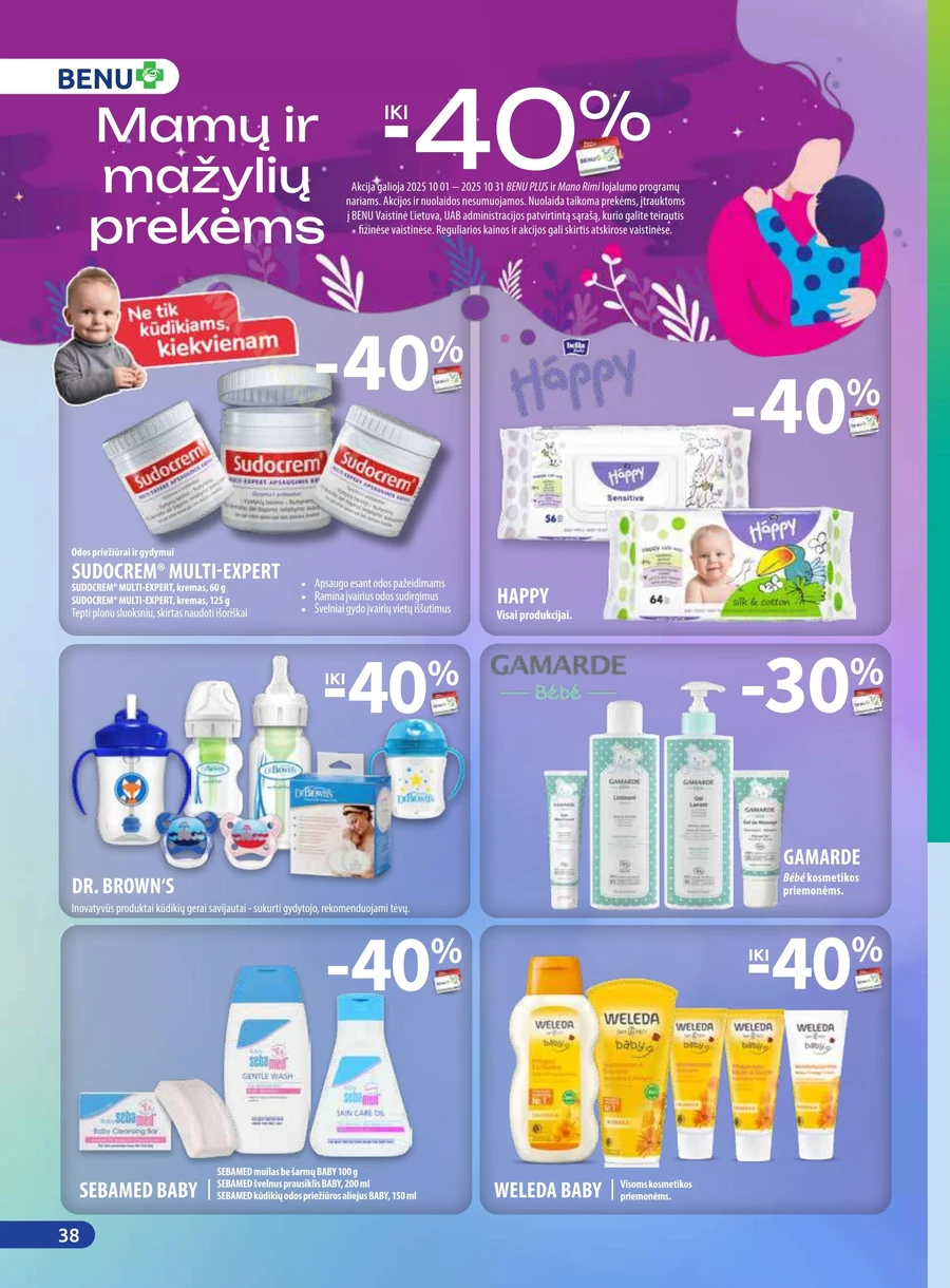 BENU akcijų leidinys puslapis 38