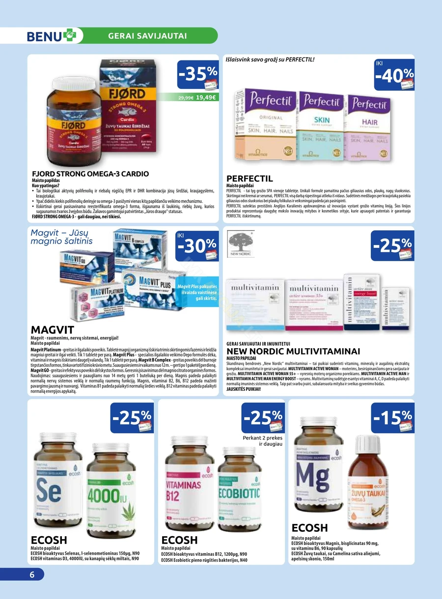 BENU akcijų leidinys puslapis 6