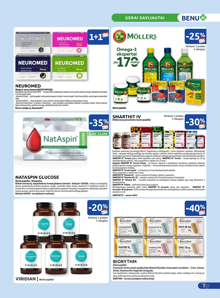 BENU akcijų leidinys puslapis 7