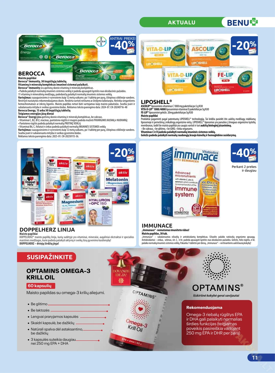 BENU akcijų leidinys puslapis 11