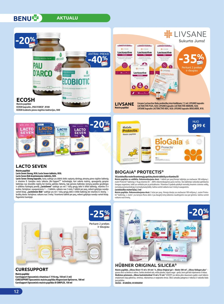 BENU akcijų leidinys puslapis 12