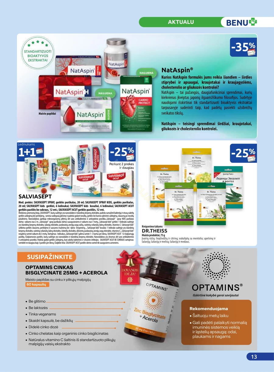 BENU akcijų leidinys puslapis 13