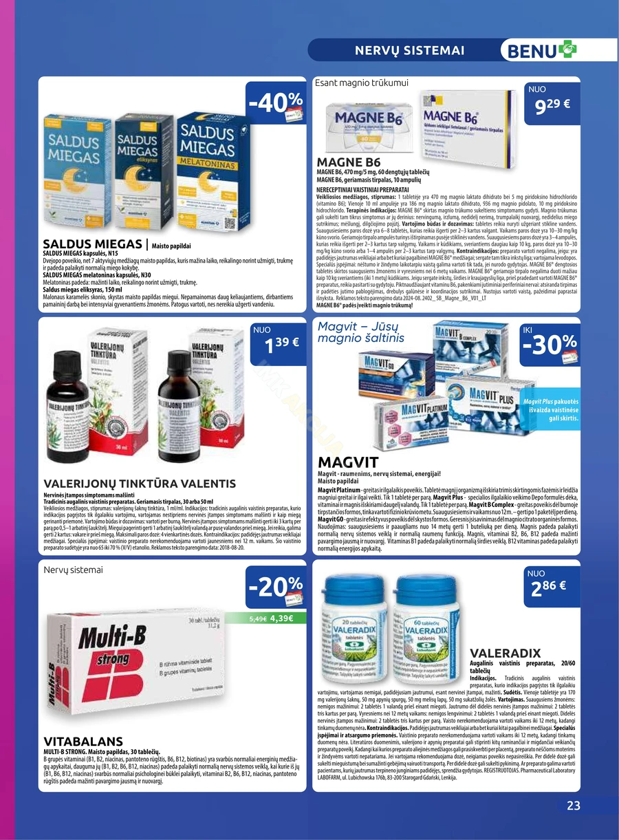 BENU akcijų leidinys puslapis 23