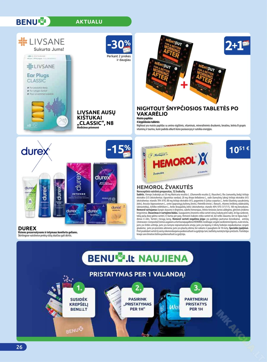 BENU akcijų leidinys puslapis 26
