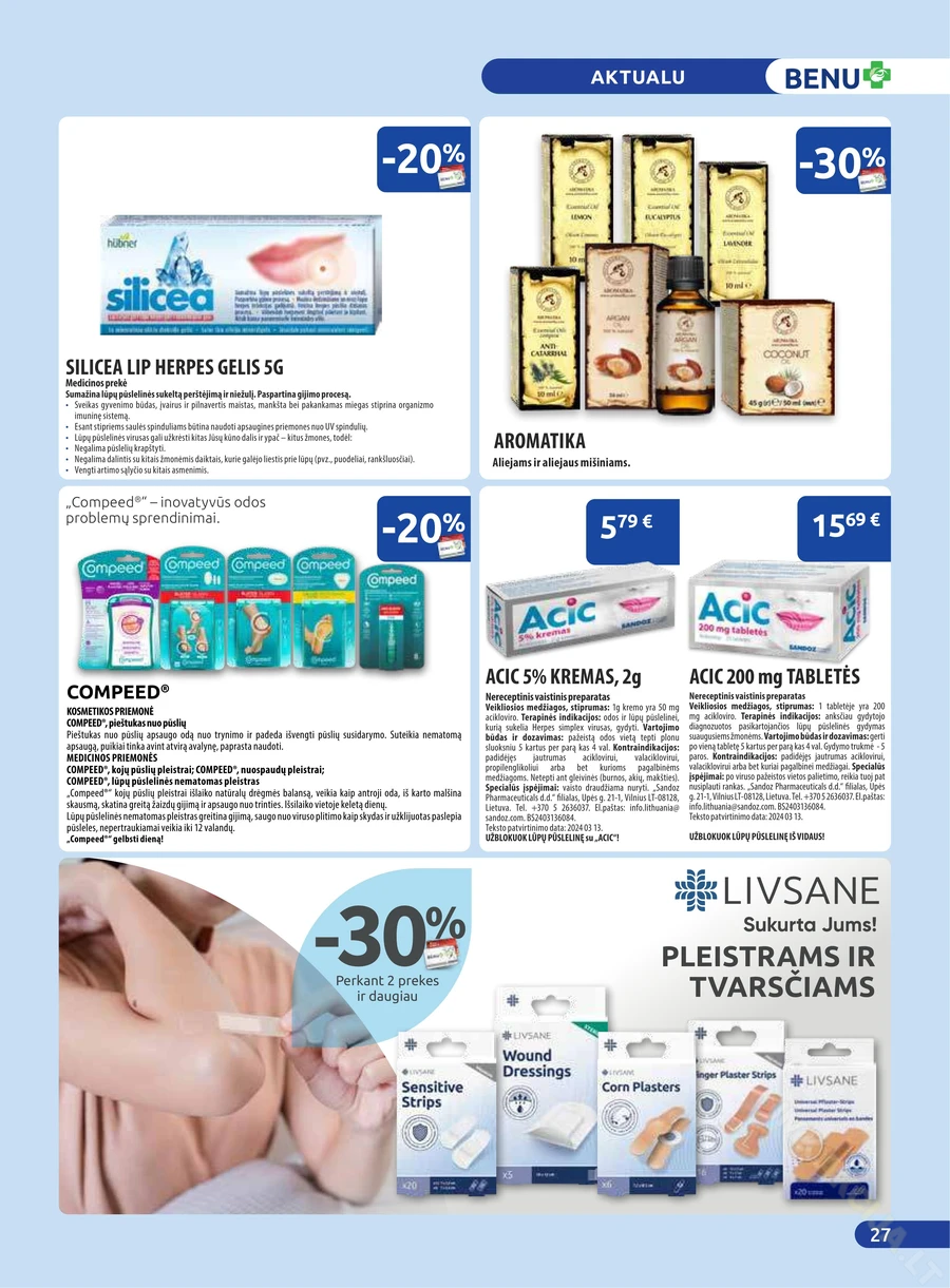 BENU akcijų leidinys puslapis 27