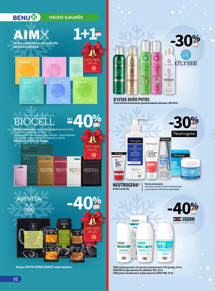 BENU akcijų leidinys puslapis 32