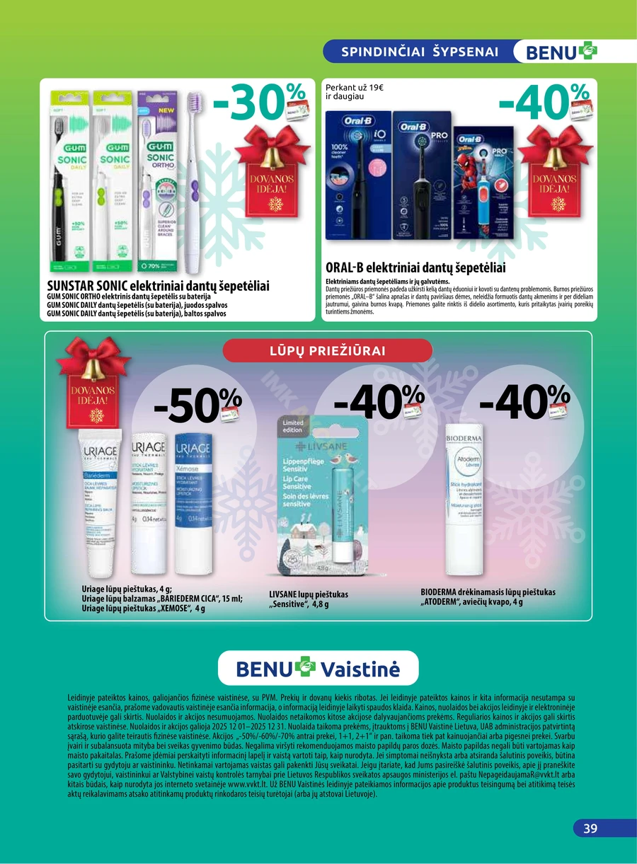 BENU akcijų leidinys puslapis 39