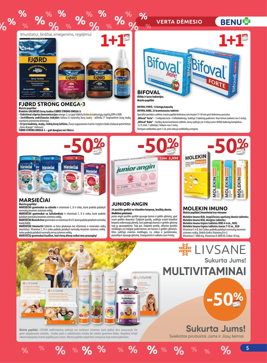 BENU akcijų leidinys puslapis 5