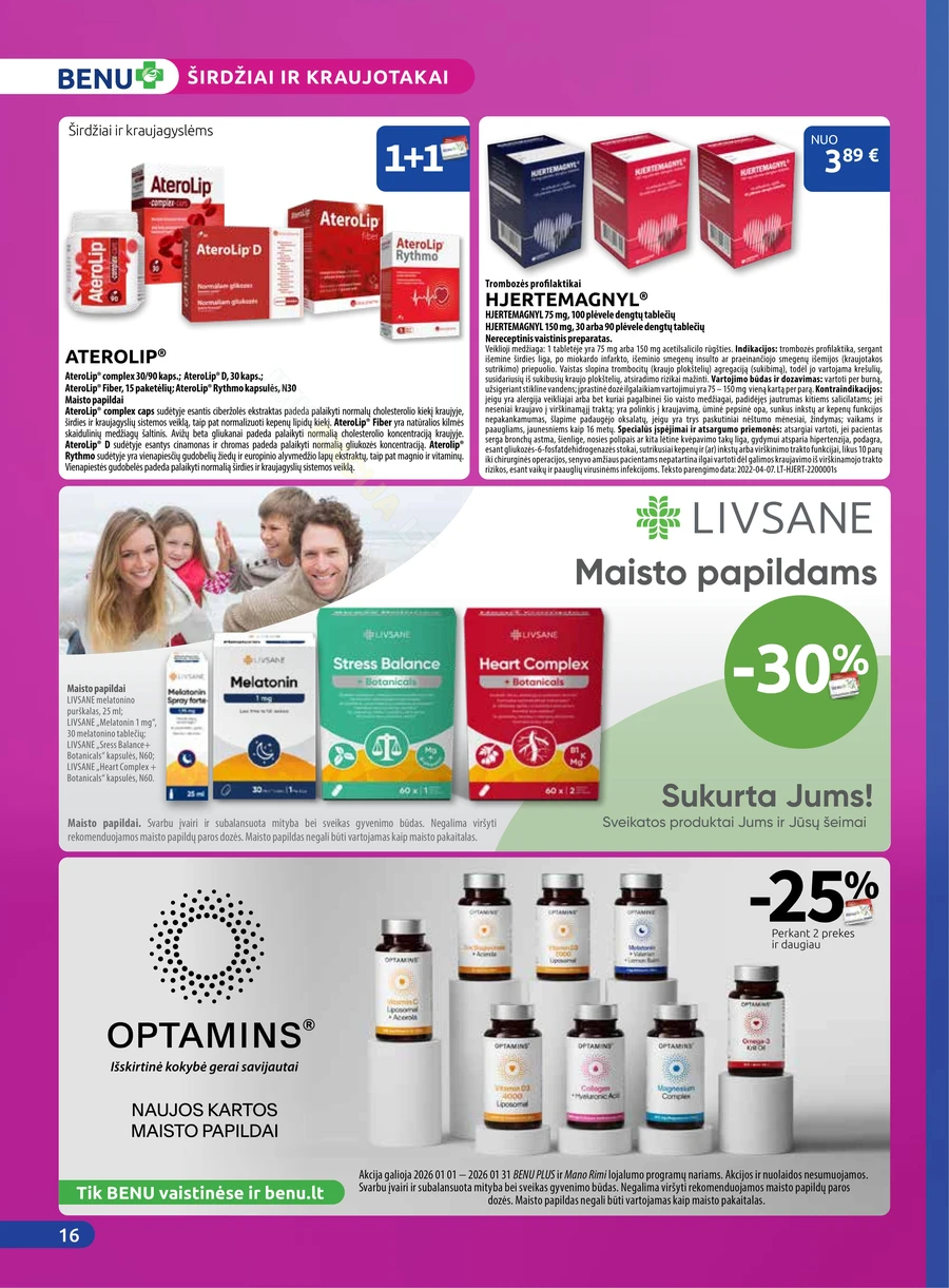 BENU akcijų leidinys puslapis 16