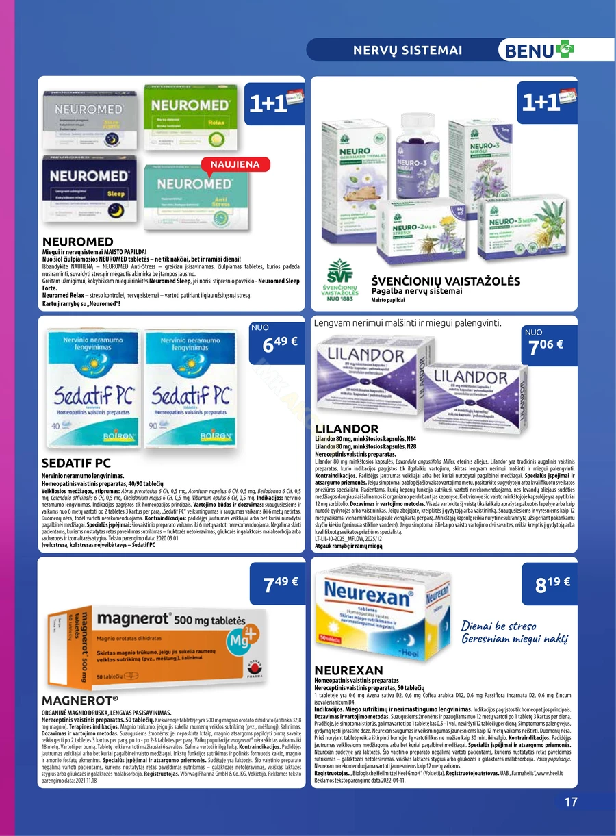 BENU akcijų leidinys puslapis 17