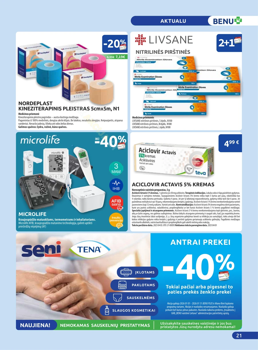 BENU akcijų leidinys puslapis 21