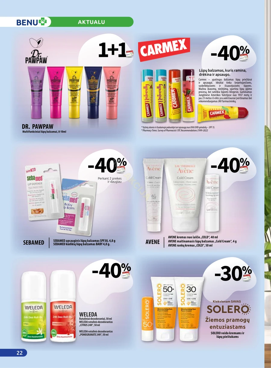 BENU akcijų leidinys puslapis 22