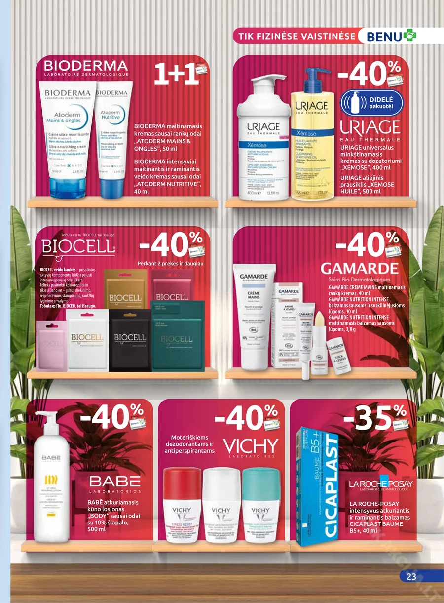 BENU akcijų leidinys puslapis 23