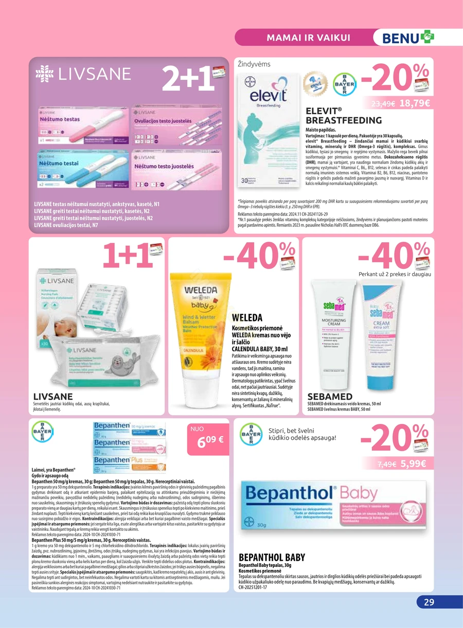 BENU akcijų leidinys puslapis 29