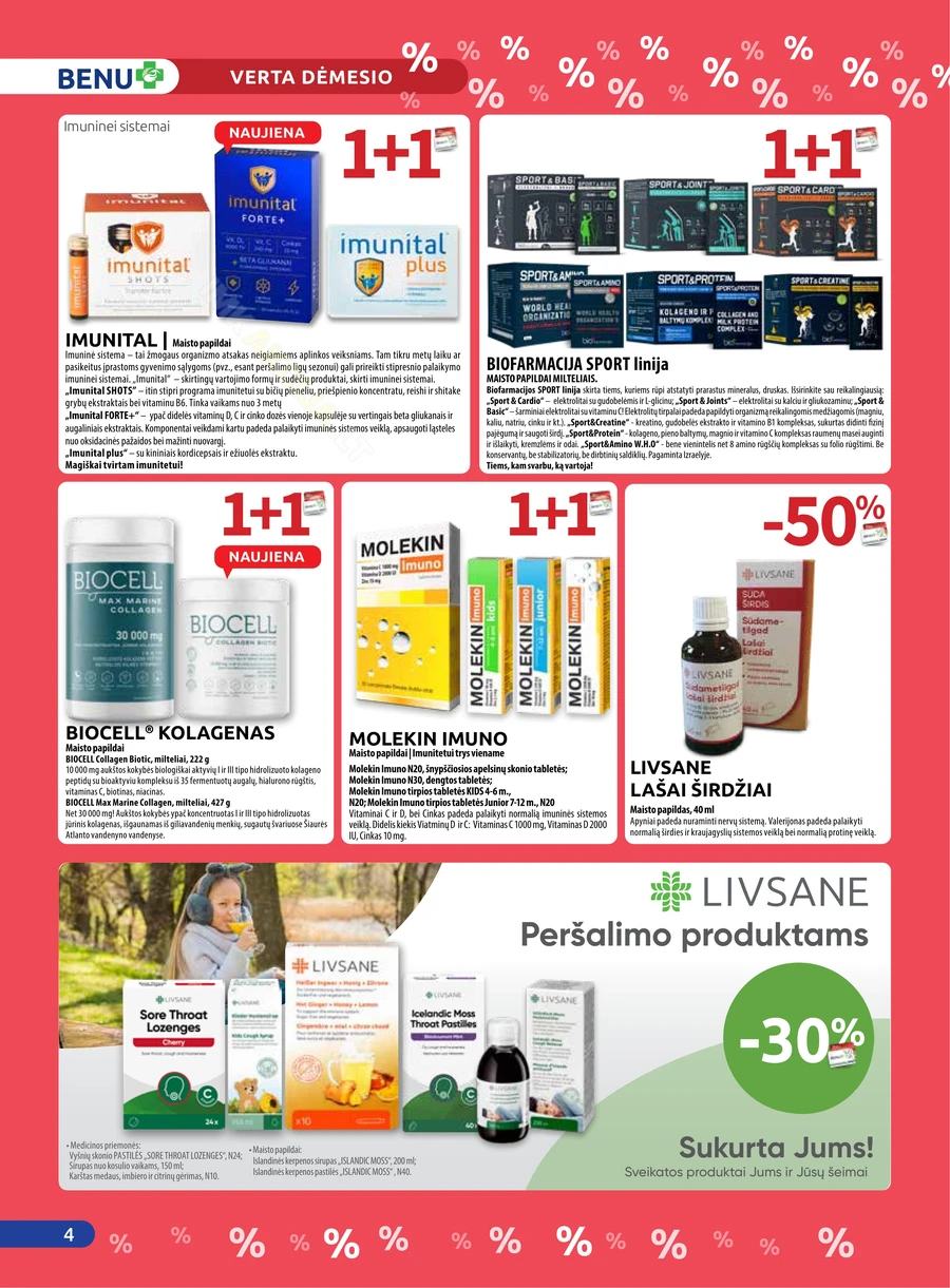 BENU akcijų leidinys puslapis 4