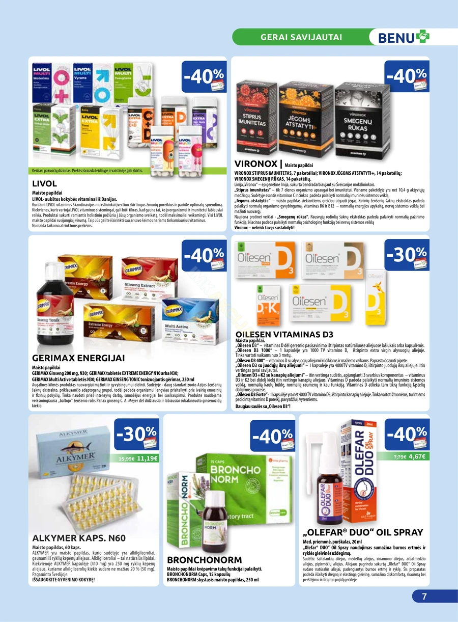 BENU akcijų leidinys puslapis 7