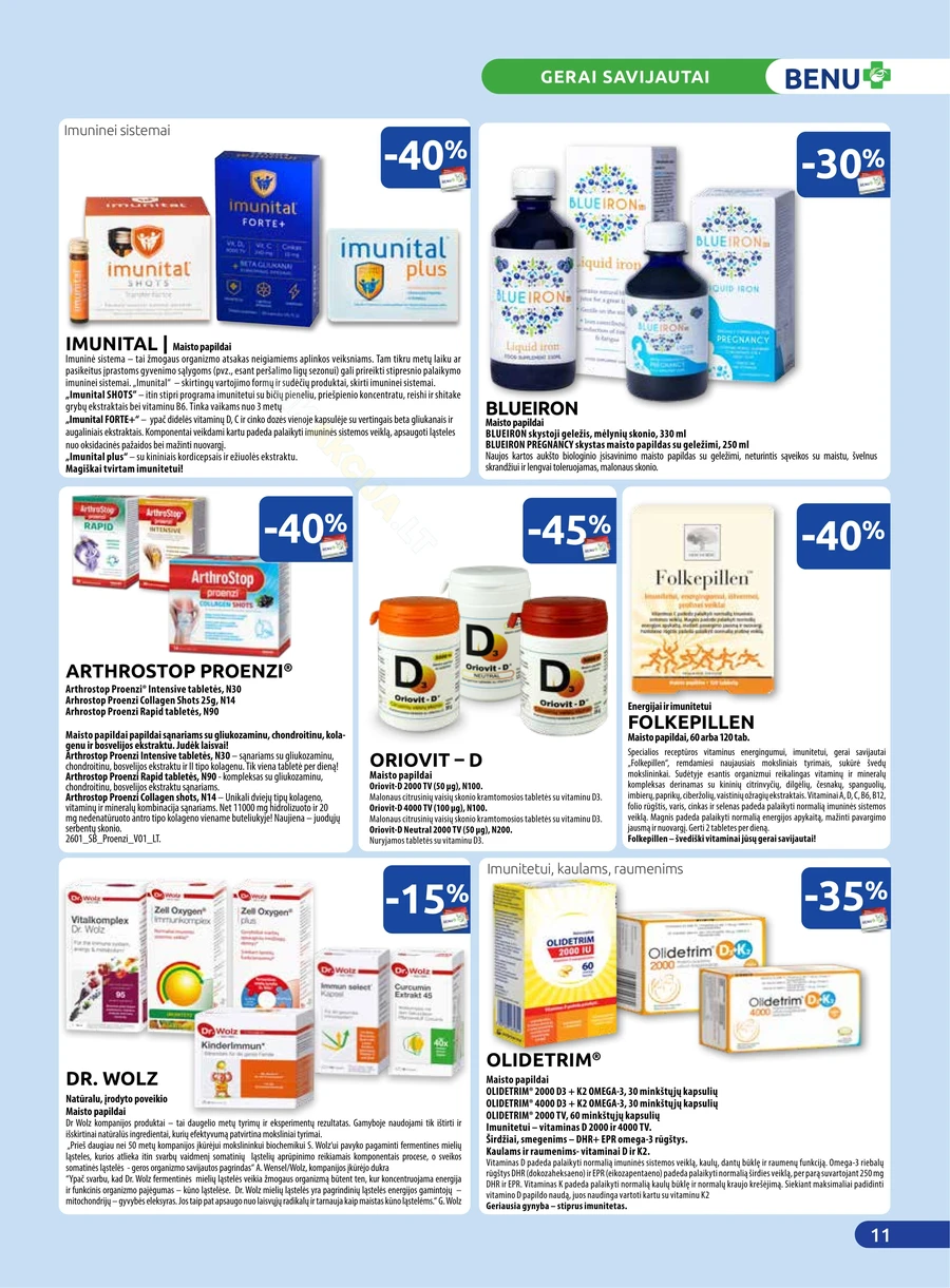 BENU akcijų leidinys puslapis 11