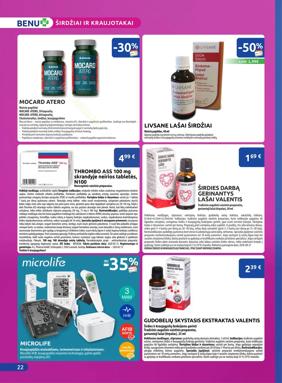 BENU akcijų leidinys puslapis 22