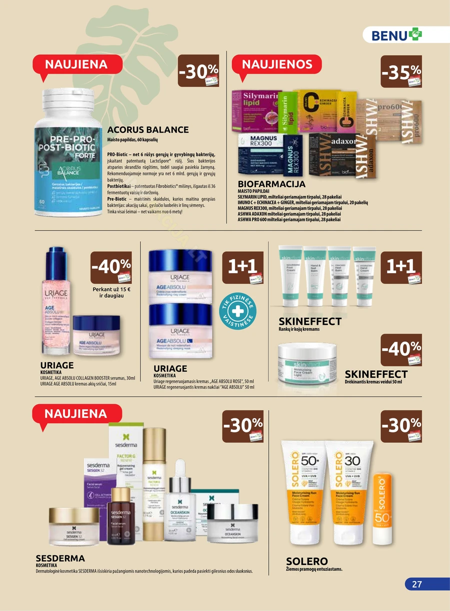 BENU akcijų leidinys puslapis 27