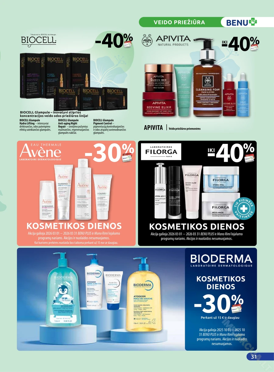 BENU akcijų leidinys puslapis 31