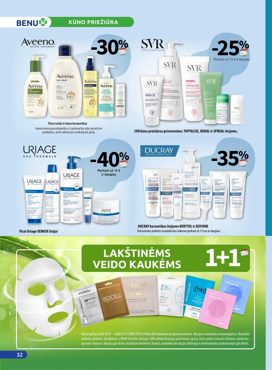 BENU akcijų leidinys puslapis 32