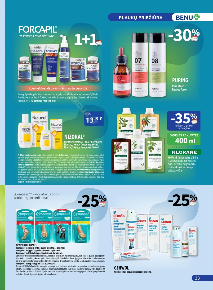 BENU akcijų leidinys puslapis 33