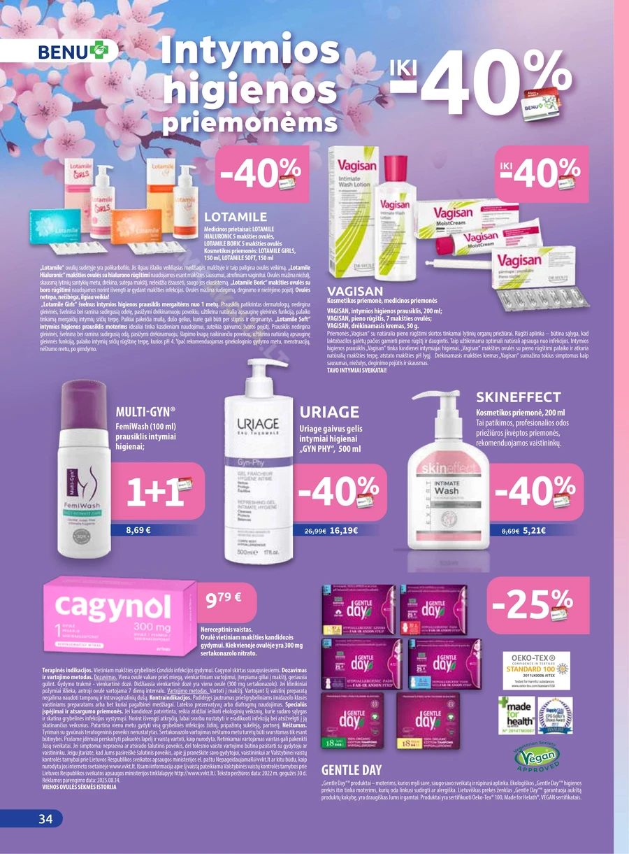 BENU akcijų leidinys puslapis 34