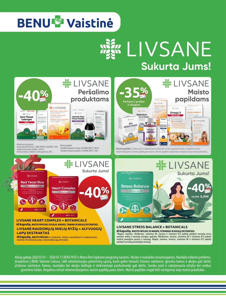 BENU akcijų leidinys puslapis 40