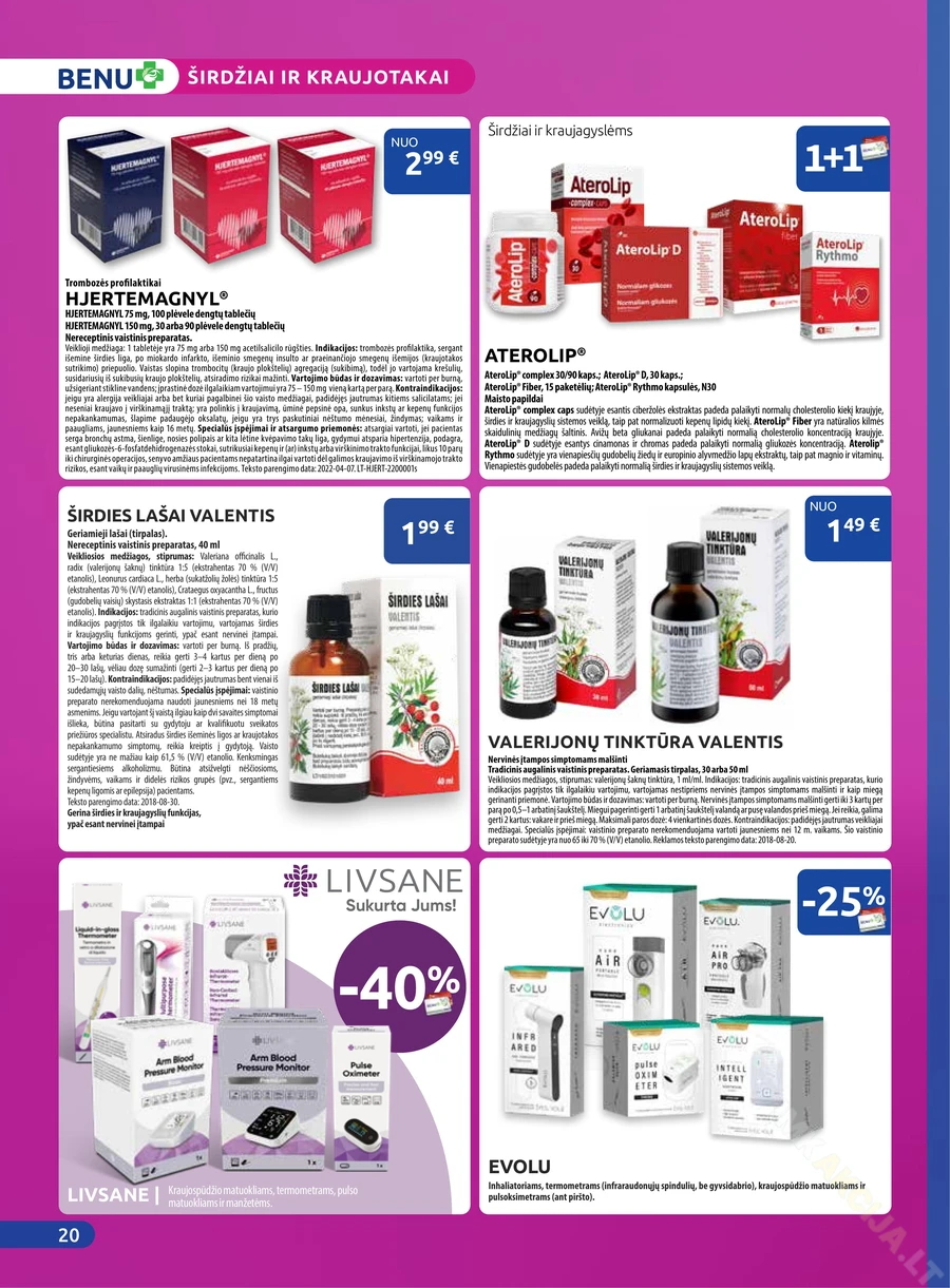 BENU akcijų leidinys puslapis 20