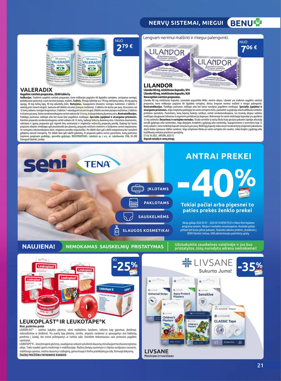 BENU akcijų leidinys puslapis 21