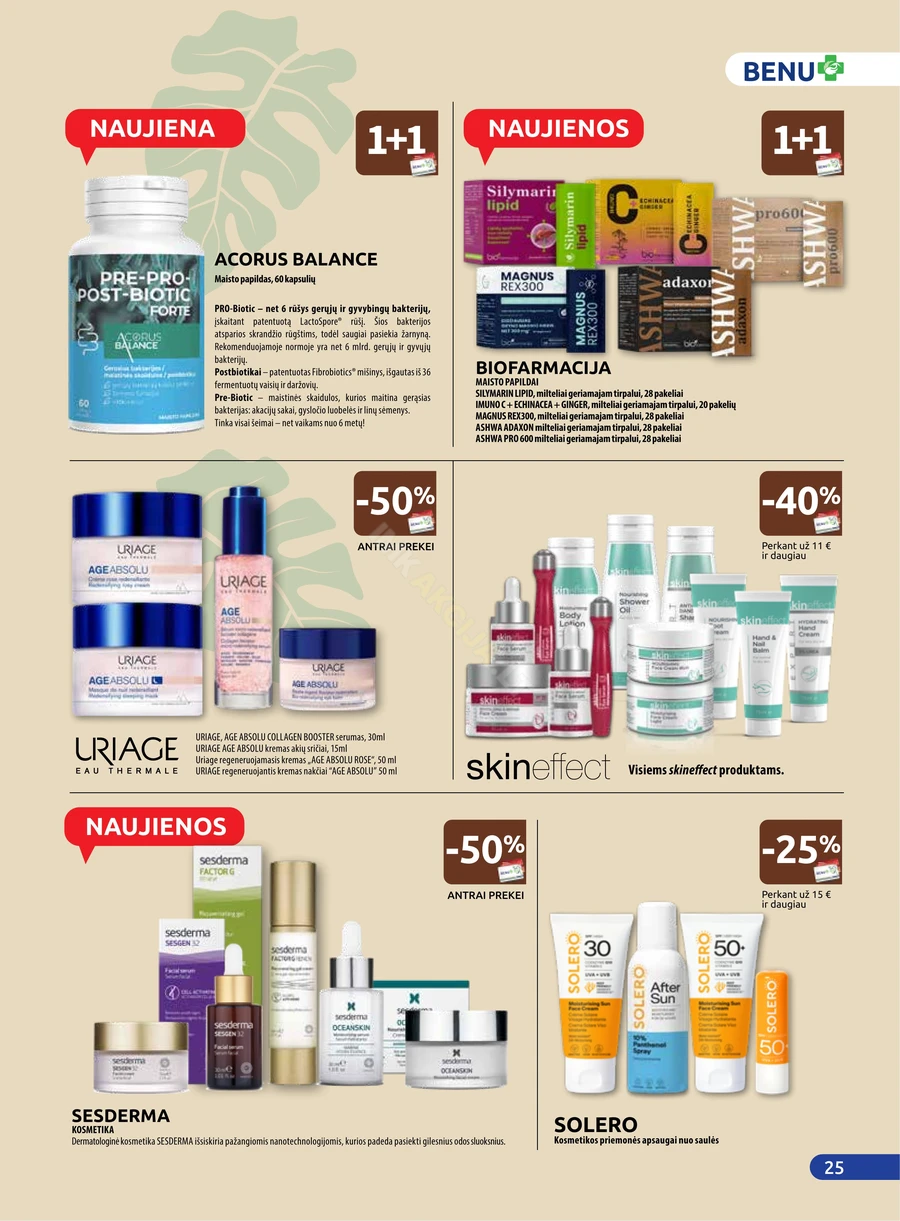BENU akcijų leidinys puslapis 25
