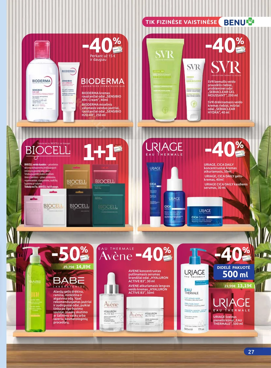 BENU akcijų leidinys puslapis 27