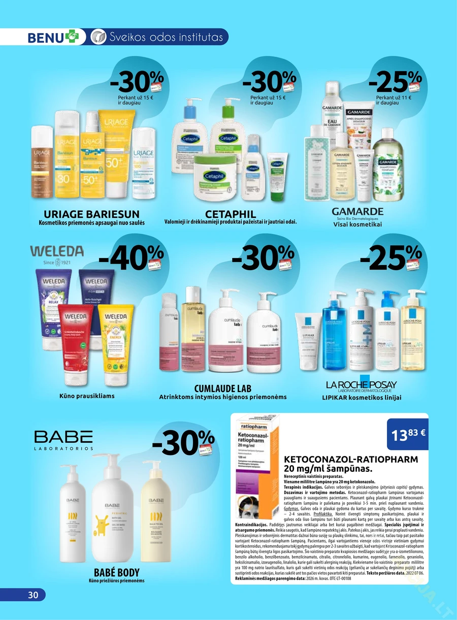 BENU akcijų leidinys puslapis 30