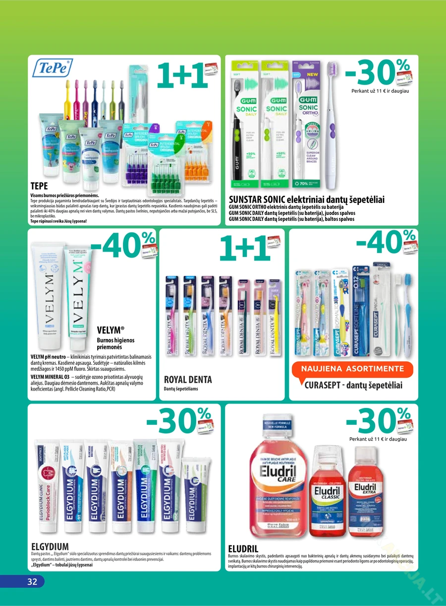 BENU akcijų leidinys puslapis 32