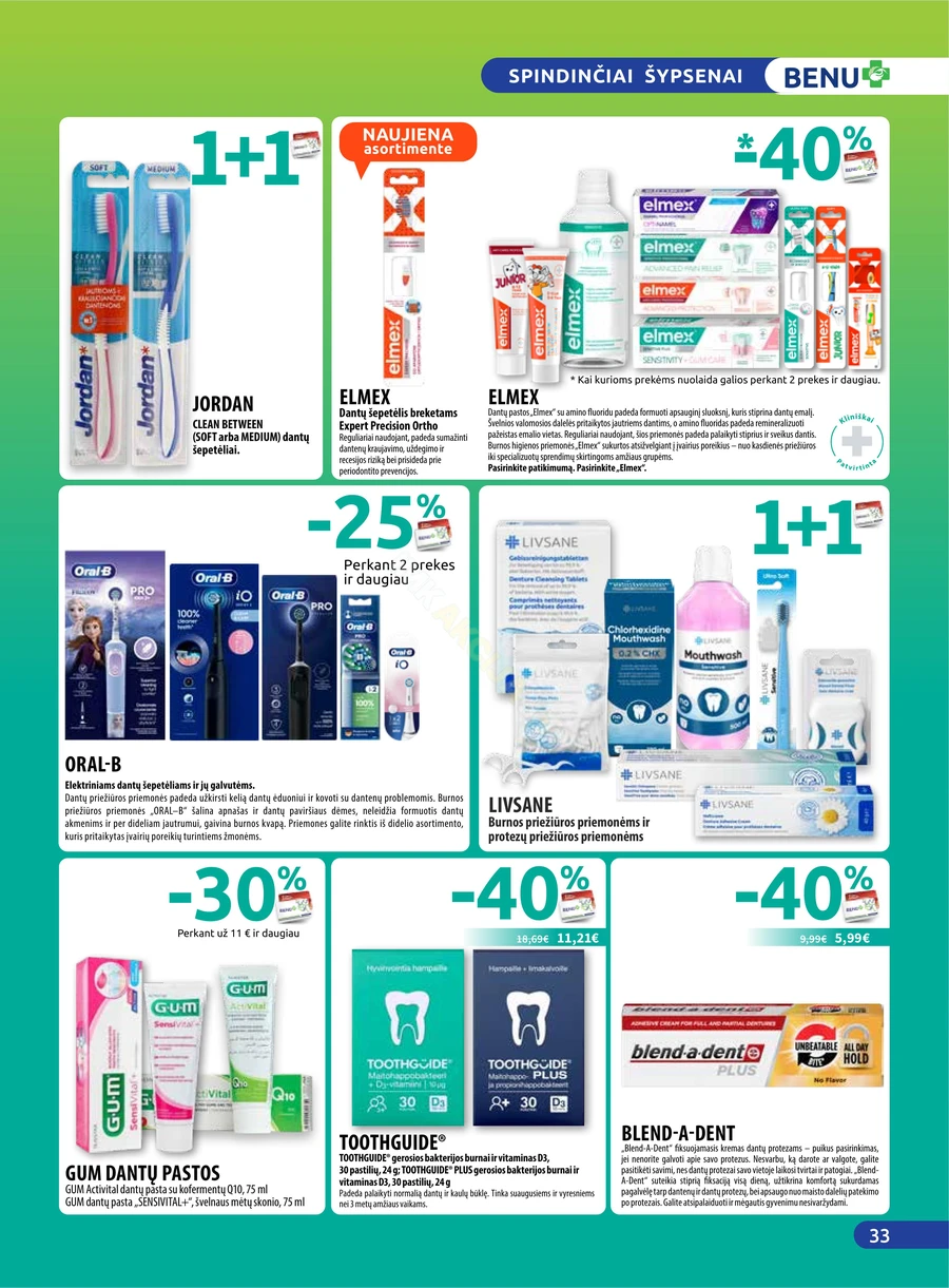 BENU akcijų leidinys puslapis 33