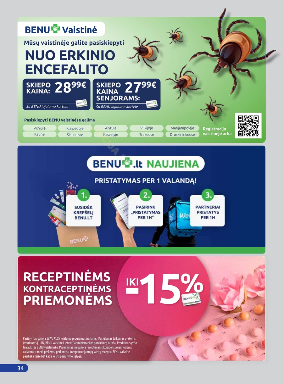 BENU akcijų leidinys puslapis 34
