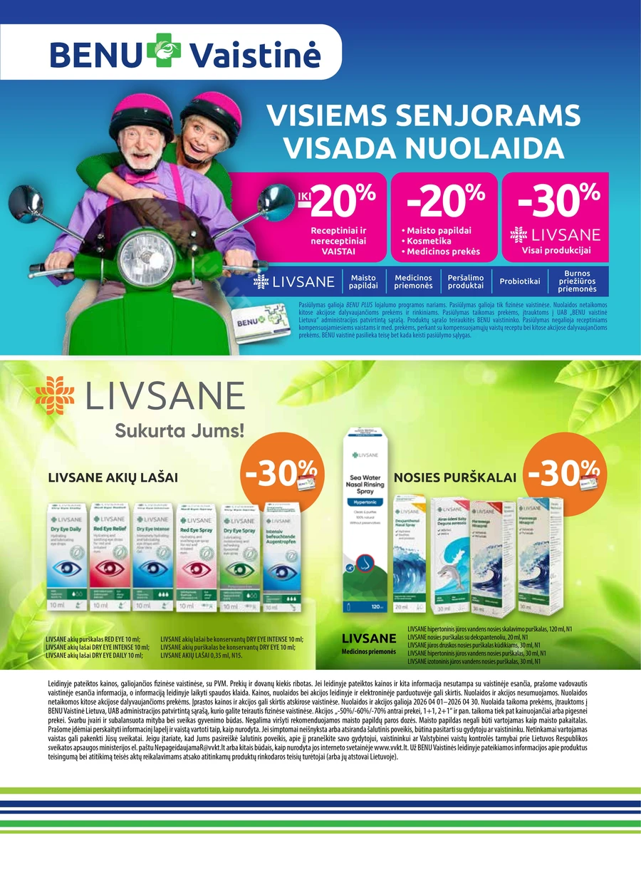 BENU akcijų leidinys puslapis 36
