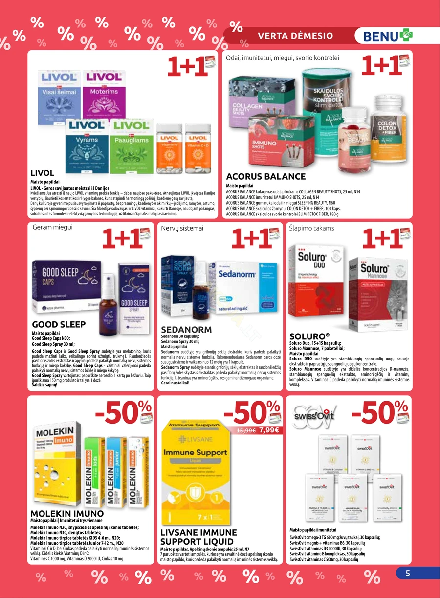 BENU akcijų leidinys puslapis 5