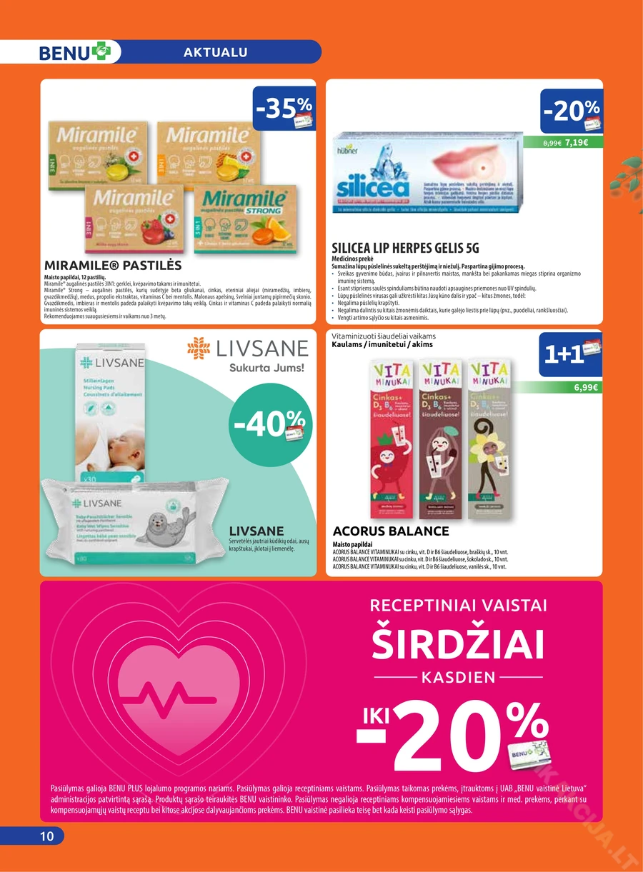 BENU akcijų leidinys puslapis 10