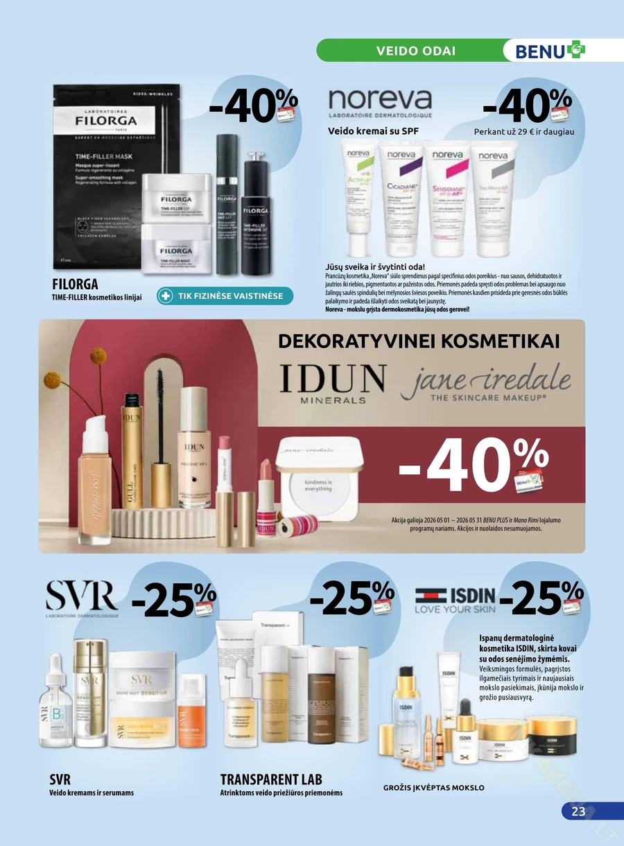 BENU akcijų leidinys puslapis 23