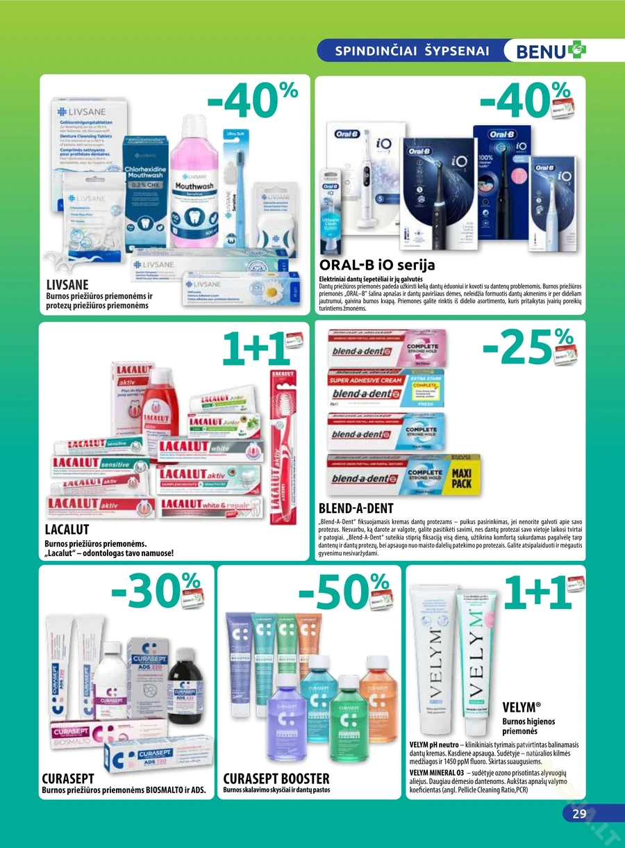 BENU akcijų leidinys puslapis 29