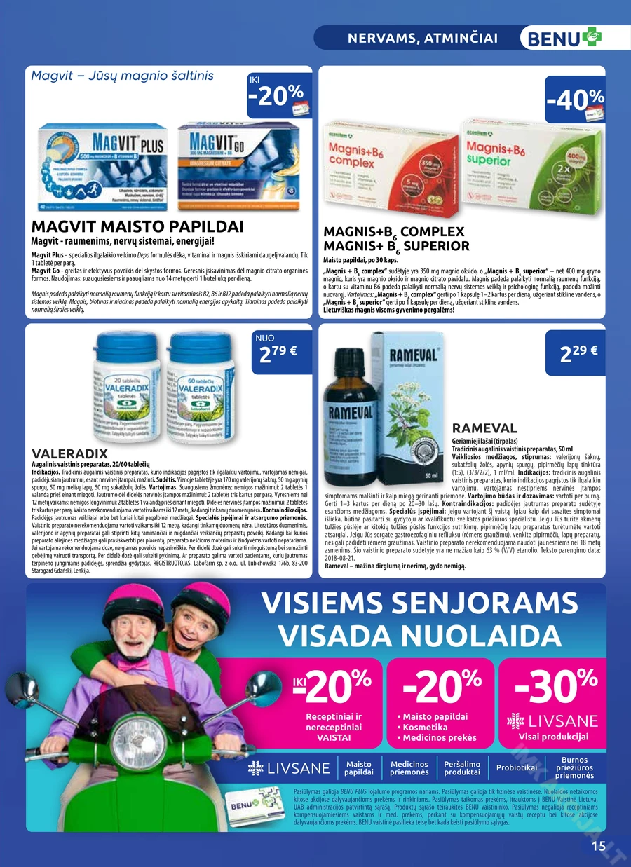 BENU akcijų leidinys puslapis 15
