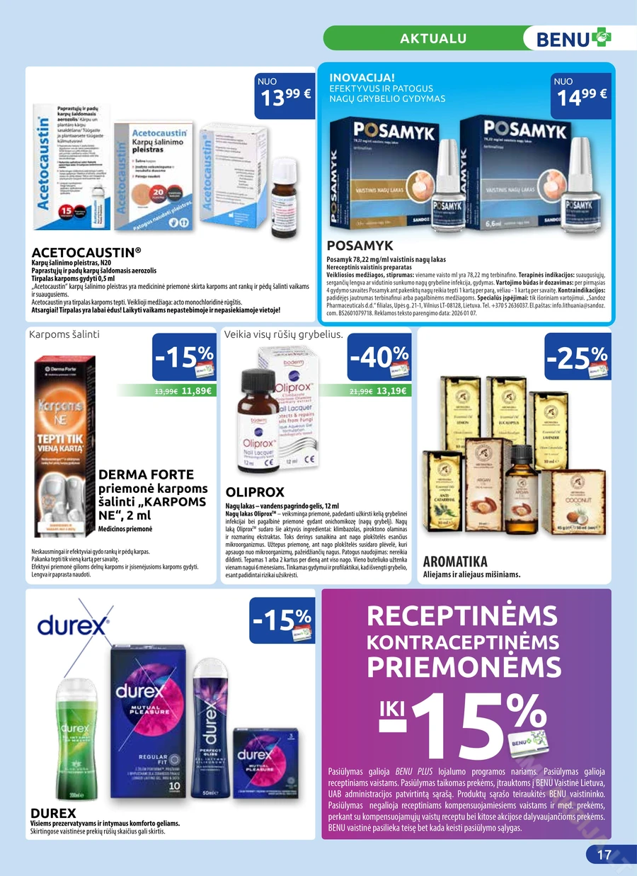 BENU akcijų leidinys puslapis 17