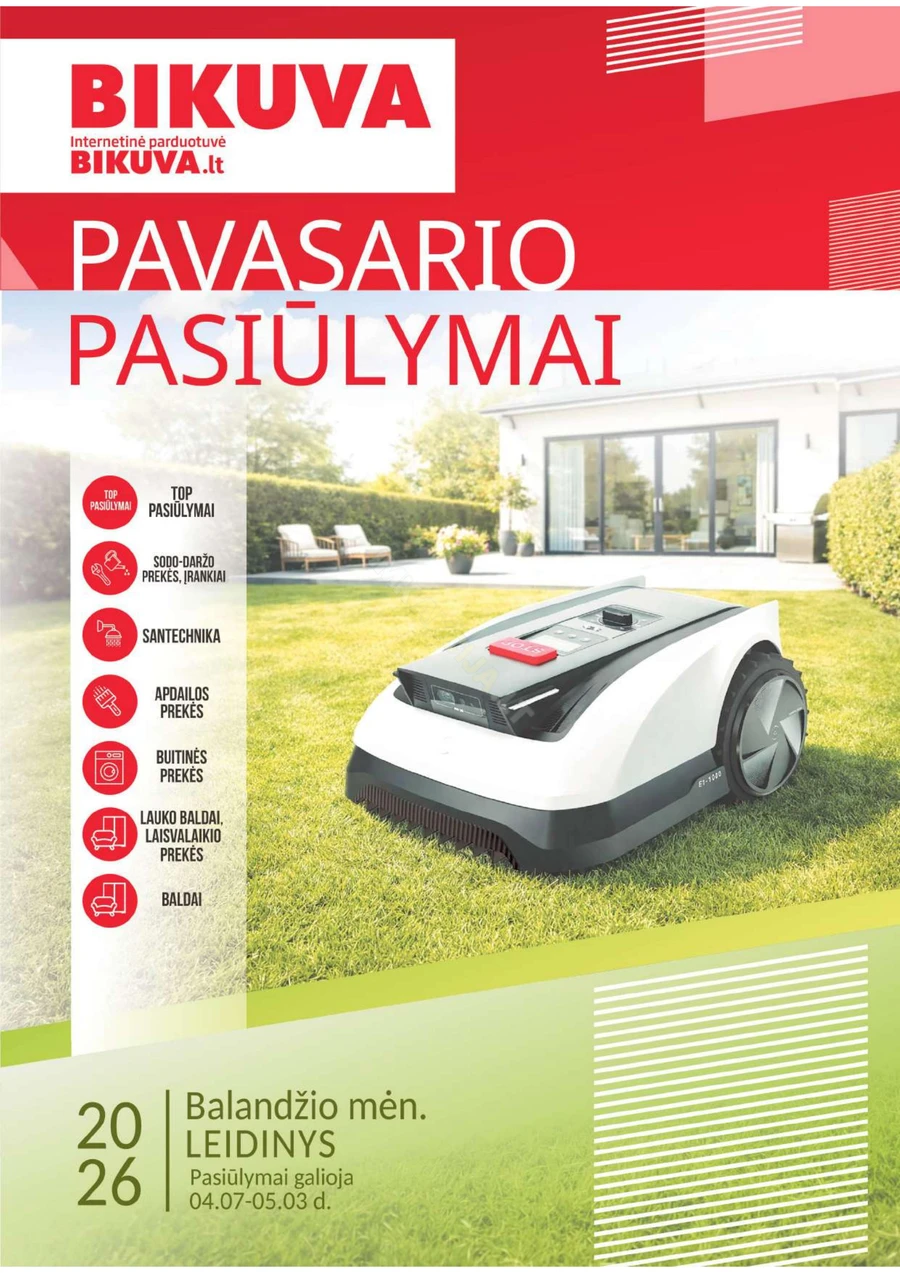 BIKUVA akcijų leidinys puslapis 1