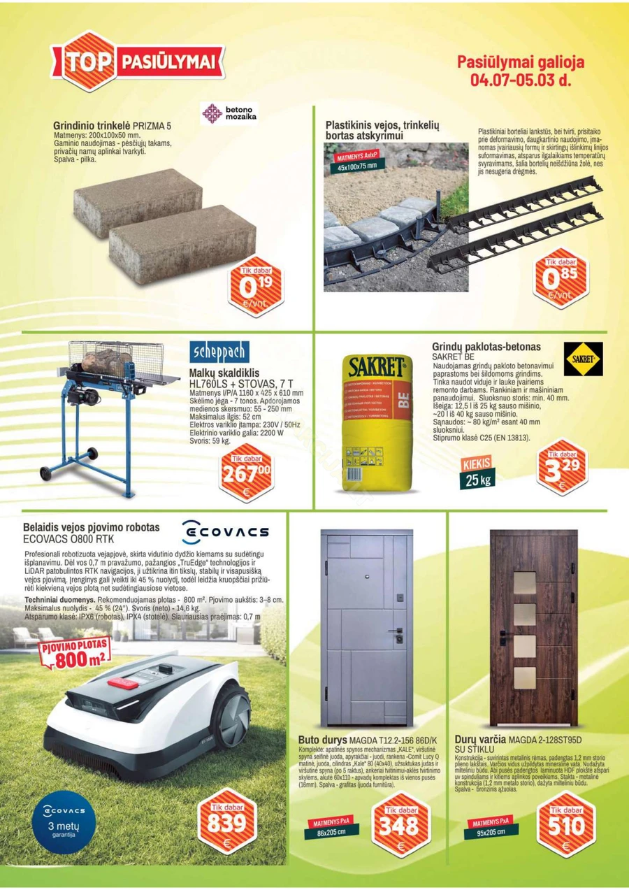 BIKUVA akcijų leidinys puslapis 3