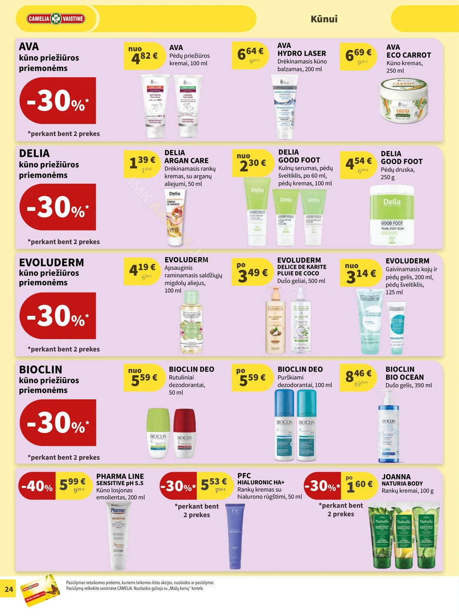 CAMELIA akcijų leidinys puslapis 24