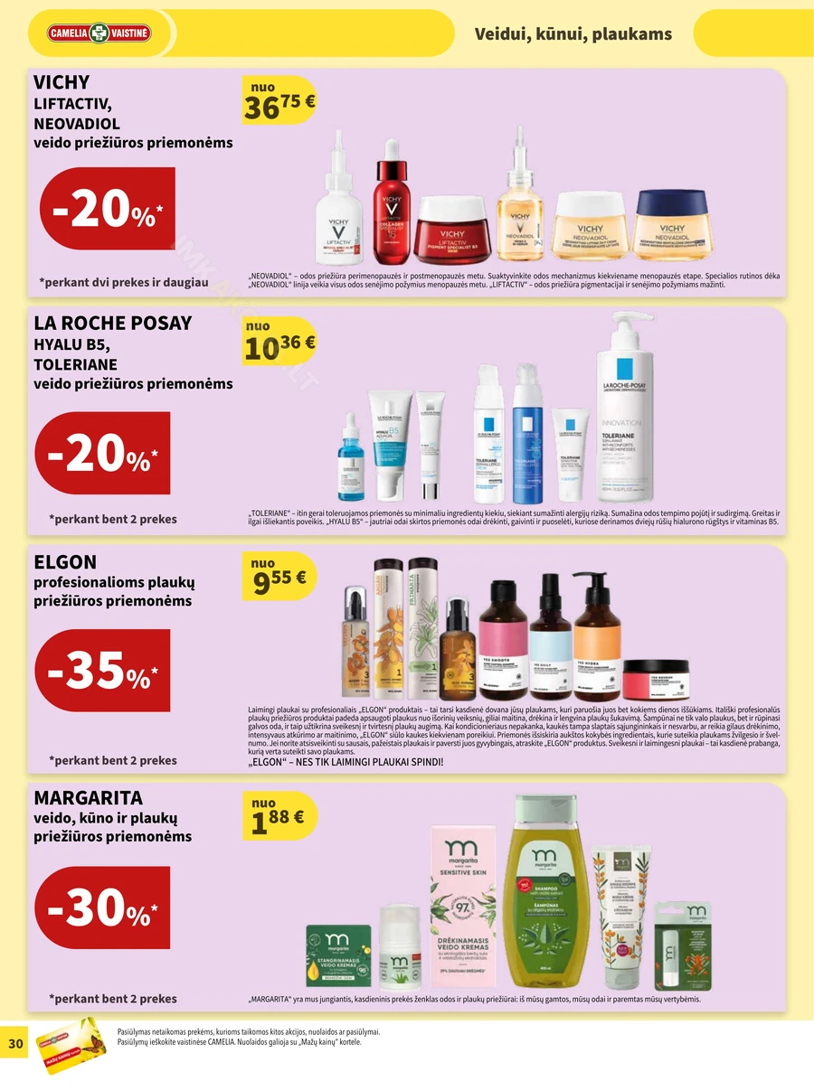 CAMELIA akcijų leidinys puslapis 30