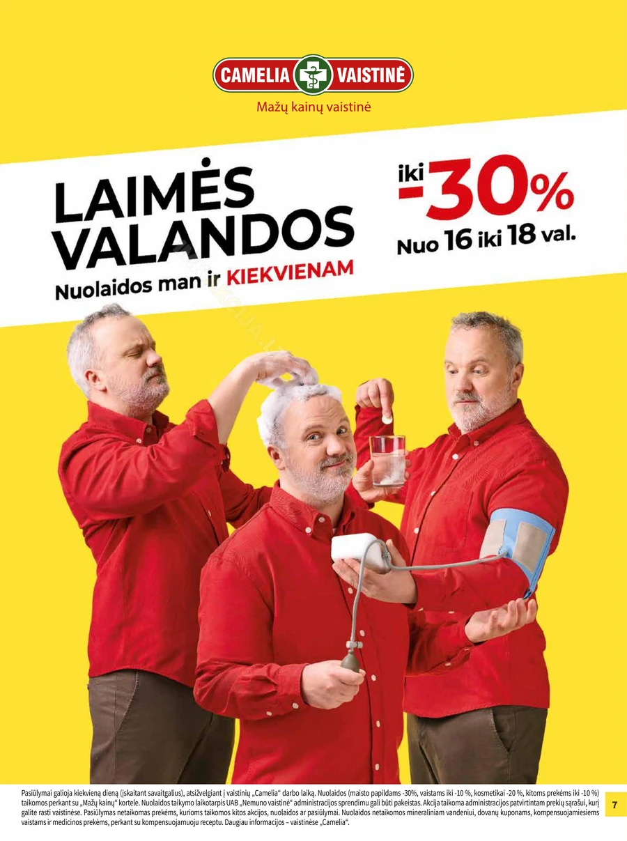 CAMELIA akcijų leidinys puslapis 7