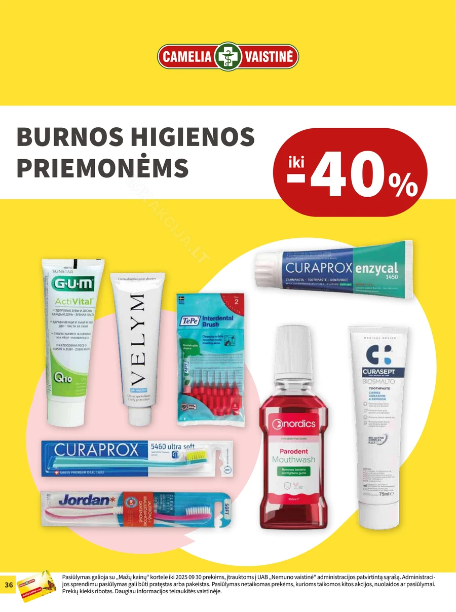 CAMELIA akcijų leidinys puslapis 36