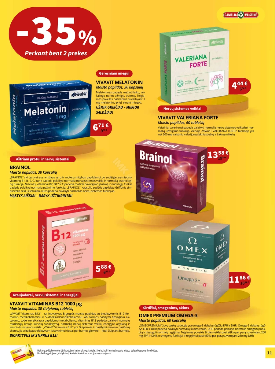 CAMELIA akcijų leidinys puslapis 11